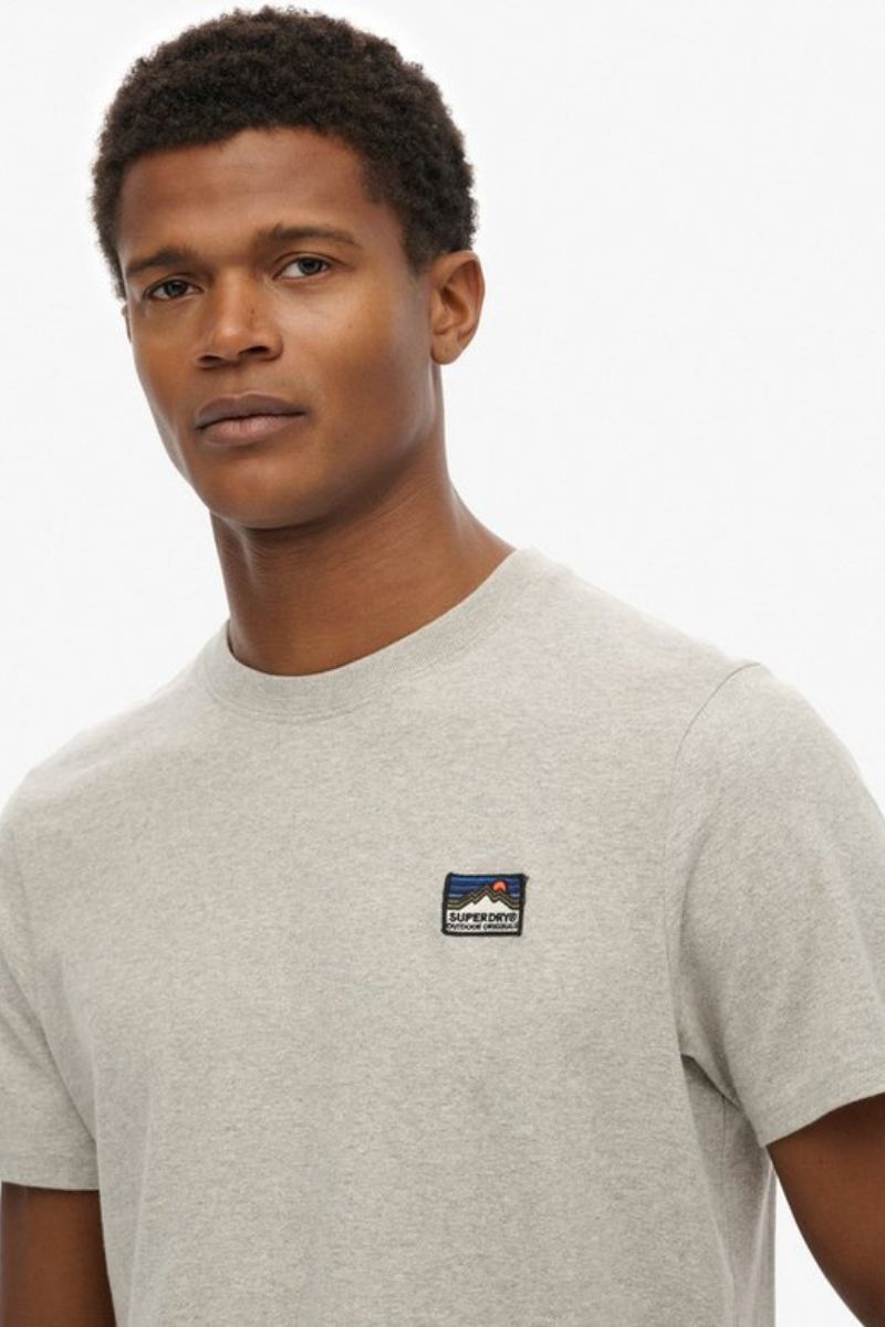 Superdry Outdoors Relaxed T-Shirt Grey
