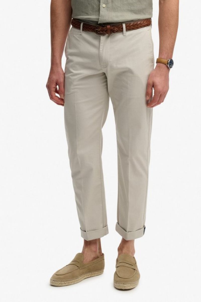 Superdry Premium Regular Chino Rainy Grey