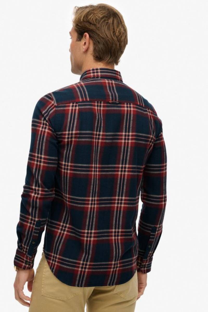 Superdry Cotton Lumberjack Shirt Michigan