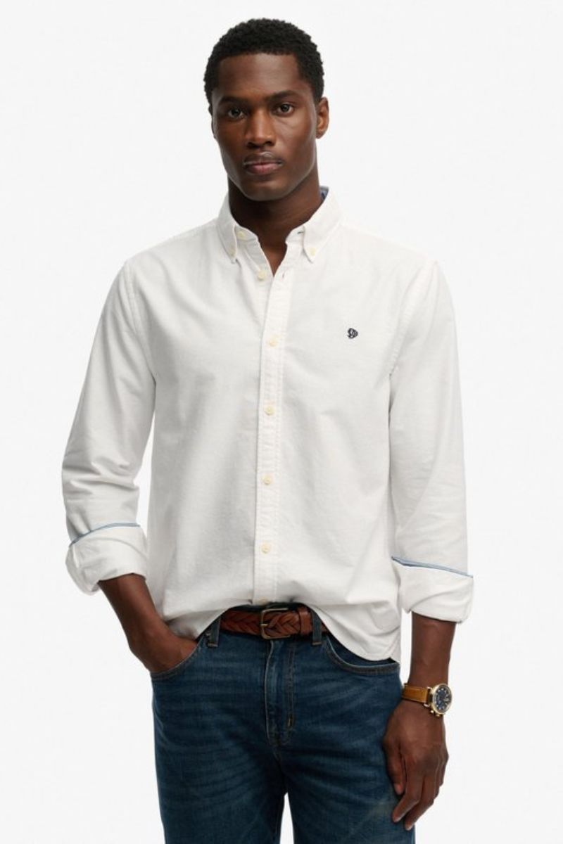 Superdry Preppy Oxford Shirt Optic