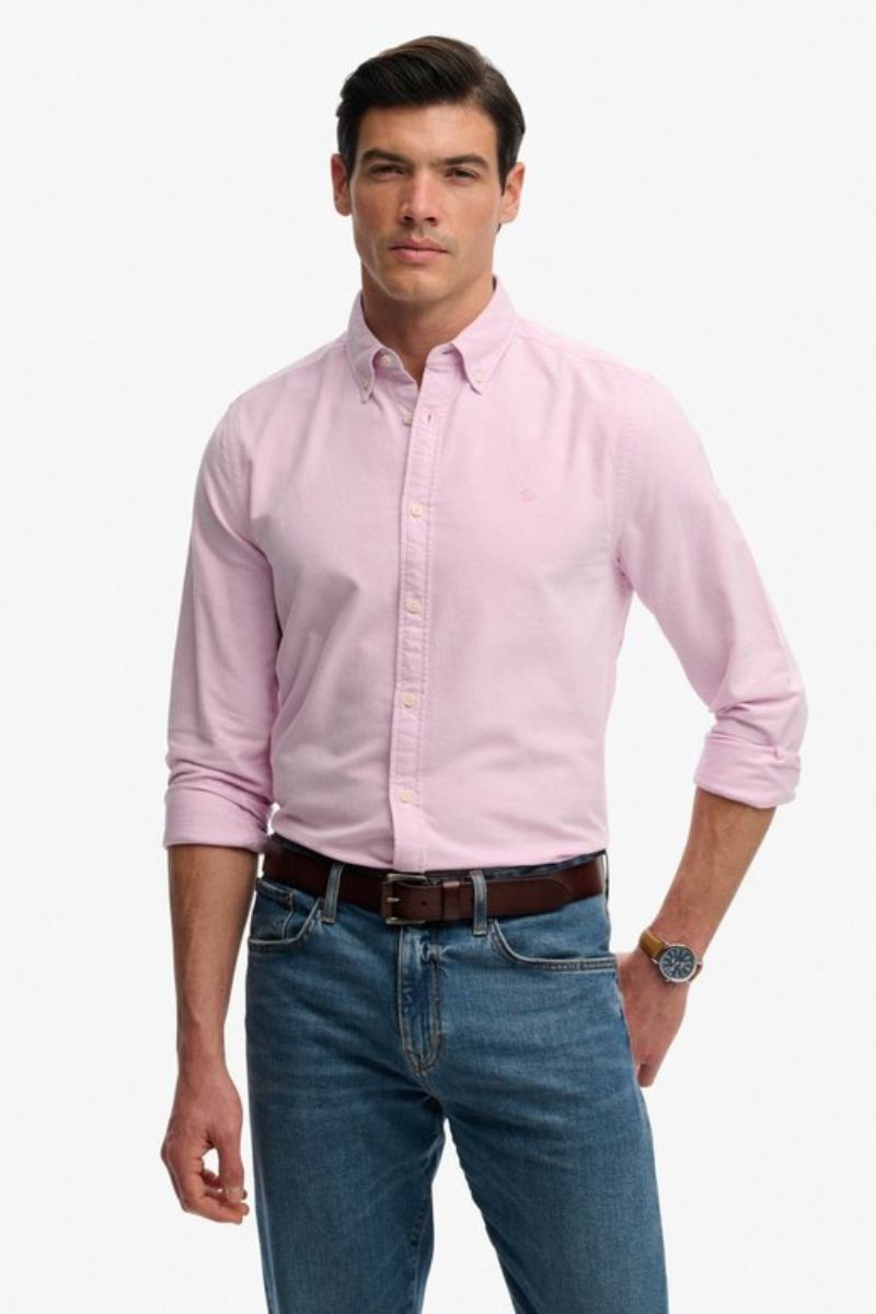 Superdry Preppy Oxford Shirt Pink