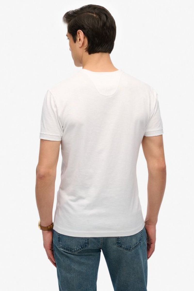 Superdry Slub SS Grandad Optic