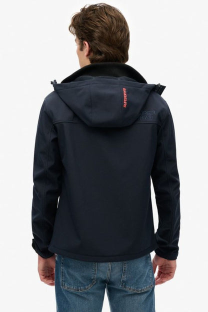 Superdry Hood Softshell Trekker Navy