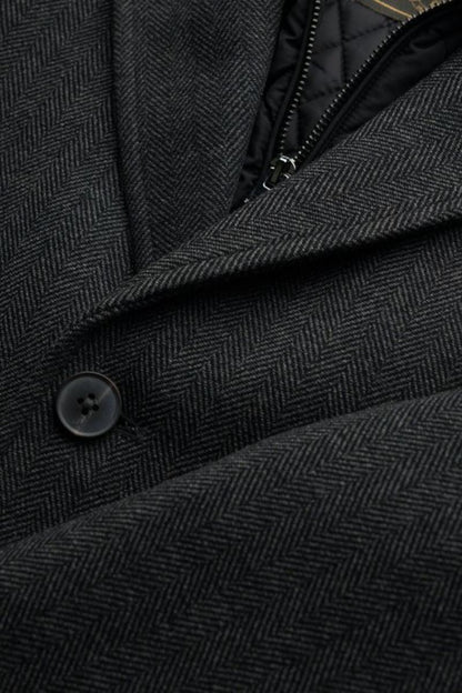 Superdry Tailored 2n1 Coat Grey