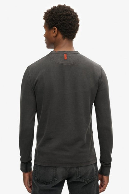 Superdry Textured Grandad Top