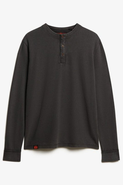 Superdry Textured Grandad Top