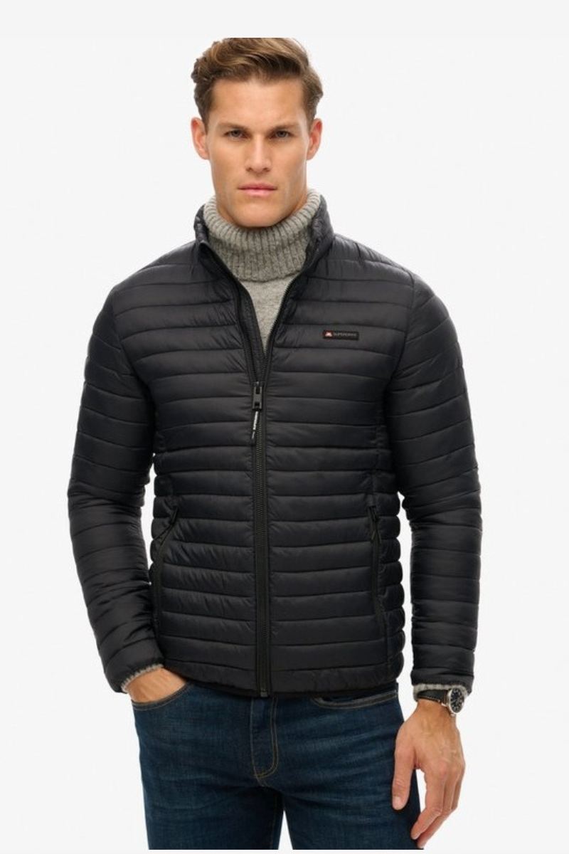 Superdry Fuji Padded Jacket Black