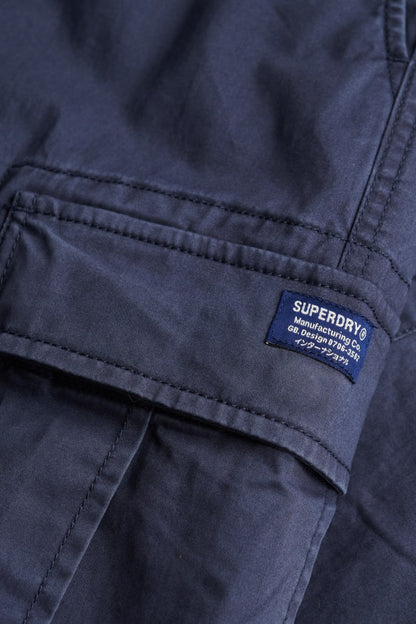 Superdry Regular Taper Cargo Pant - French Navy