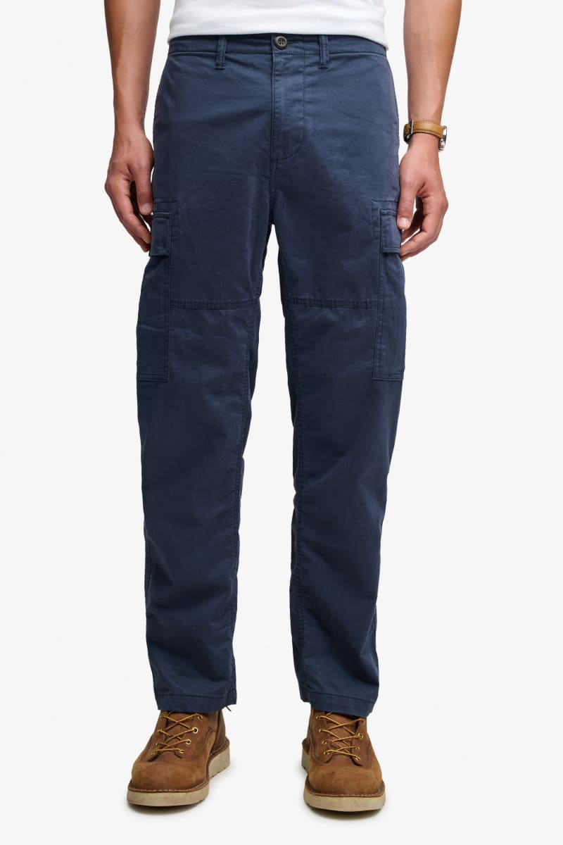 Superdry Regular Taper Cargo Pant - French Navy
