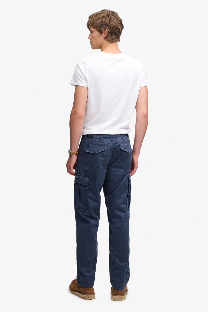 Superdry Regular Taper Cargo Pant - French Navy