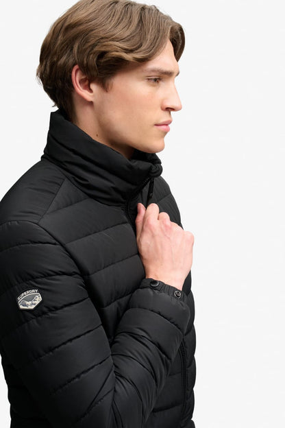Superdry Fuji Midweight Padded Jacket - Jet Black