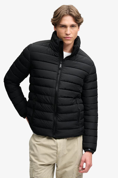 Superdry Fuji Midweight Padded Jacket - Jet Black
