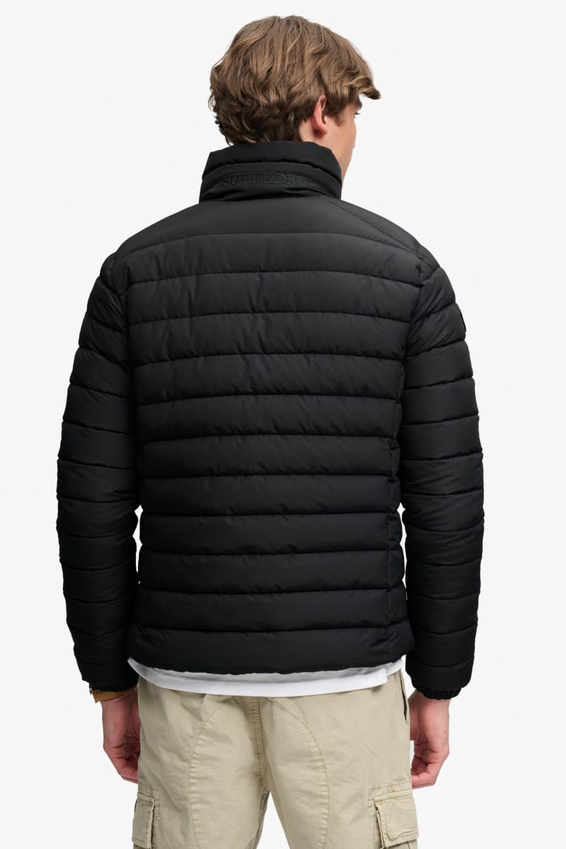 Superdry Fuji Midweight Padded Jacket - Jet Black