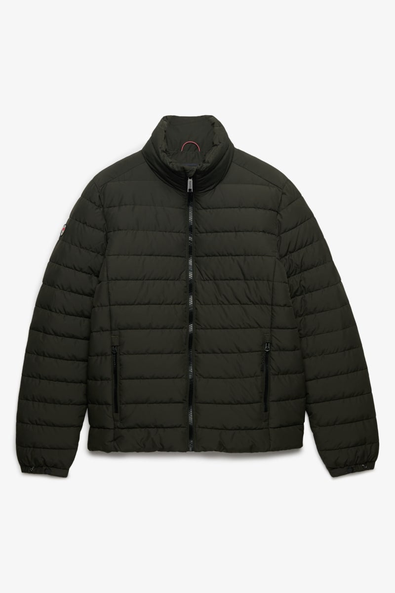 Superdry Fuji Midweight Padded Jacket - Surplus Goods Olive Green
