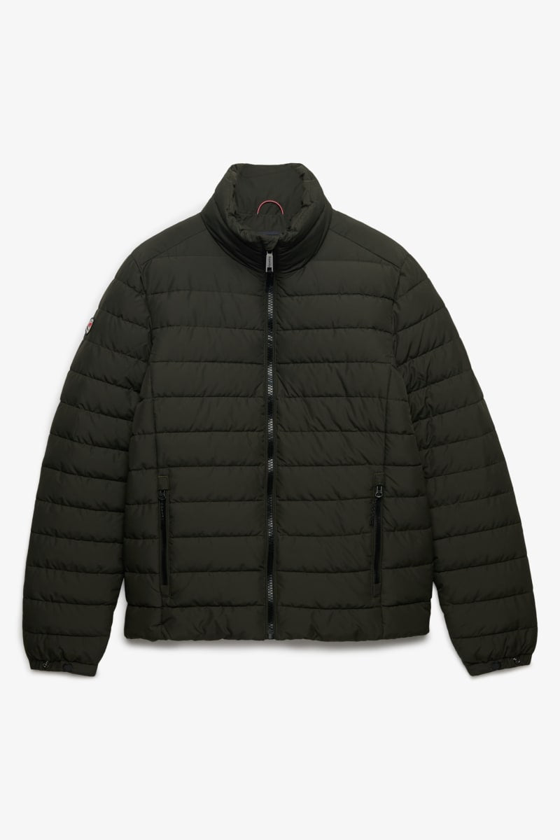 Superdry Fuji Midweight Padded Jacket - Surplus Goods Olive Green