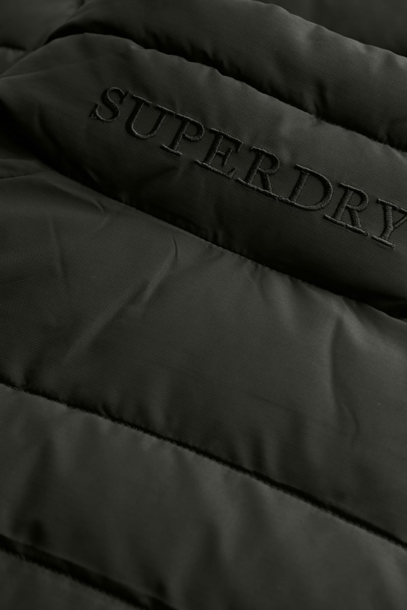 Superdry Fuji Midweight Padded Jacket - Surplus Goods Olive Green