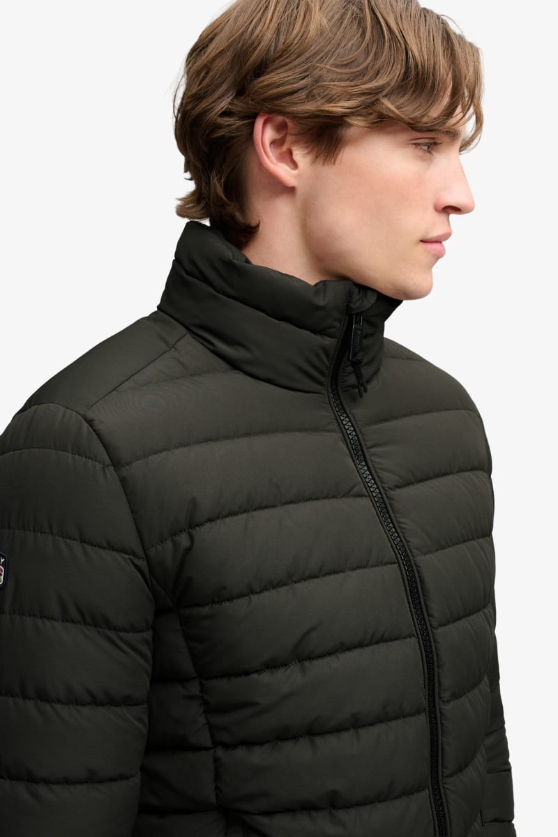 Superdry Fuji Midweight Padded Jacket - Surplus Goods Olive Green