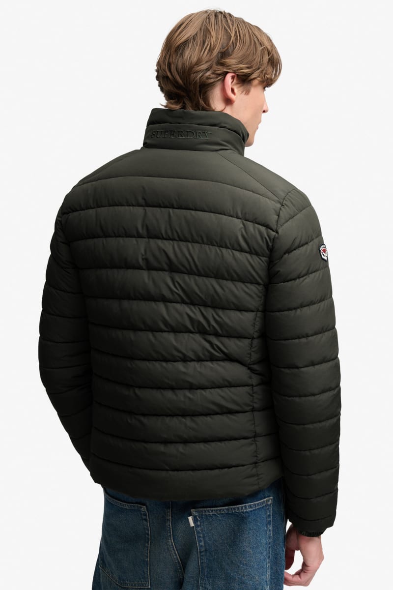 Superdry Fuji Midweight Padded Jacket - Surplus Goods Olive Green