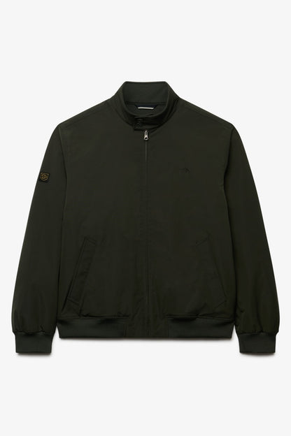 Superdry Campus Padded Harrington Jacket - Surplus Goods Olive Green