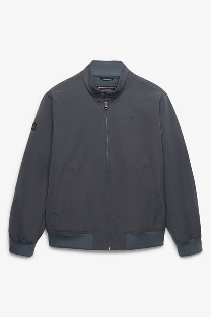 Superdry M5012483A Campus Padded Harrington Jacket Slate Blue