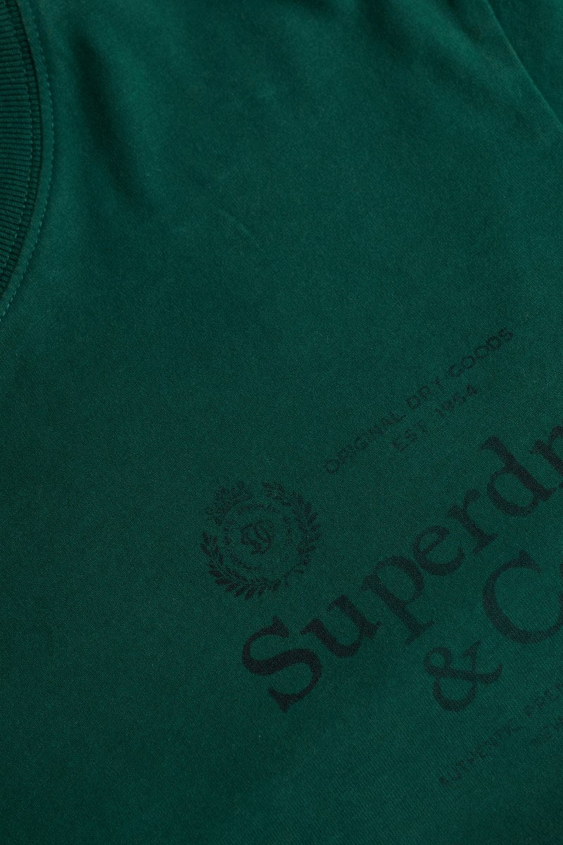 Superdry 1954 Company Relaxed Tee - Varsity Green