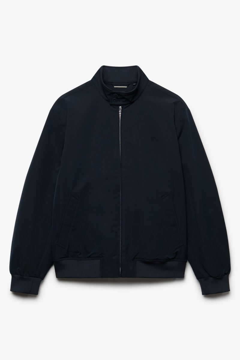 Superdry Campus Padded Harrington Jacket - Eclipse Navy
