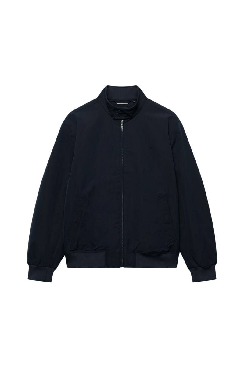 Superdry Campus Padded Harrington Jacket - Eclipse Navy