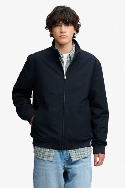 Superdry Campus Padded Harrington Jacket - Eclipse Navy