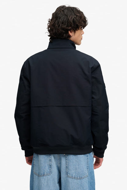 Superdry Campus Padded Harrington Jacket - Eclipse Navy