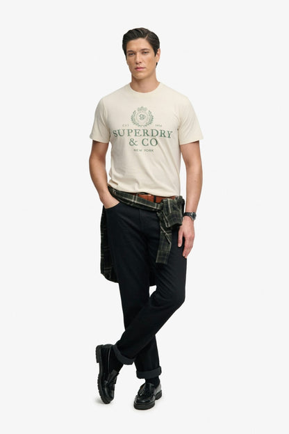 Superdry 1954 Company Relaxed Tee - Birch