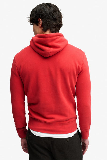 Superdry 1954 Company Relaxed Hood - Base Red