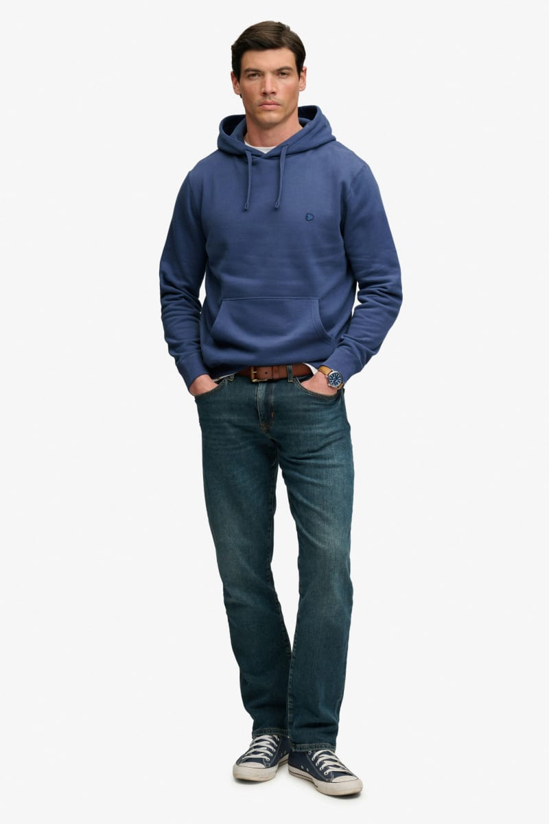 Superdry Essential SDCO Logo Hood - Hampton Blue