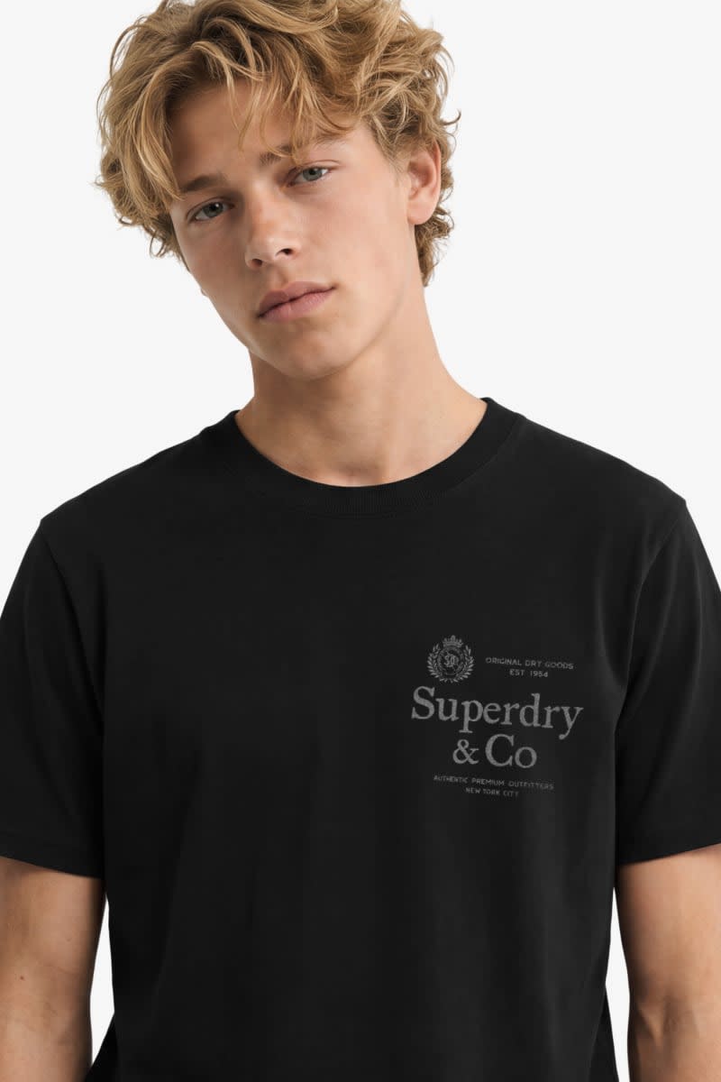 Superdry 1954 Company Relaxed Tee - Dark Navy