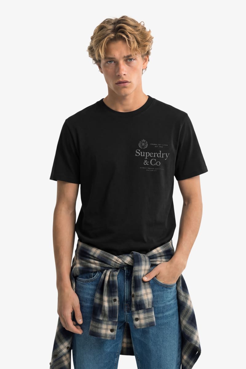 Superdry 1954 Company Relaxed Tee - Dark Navy