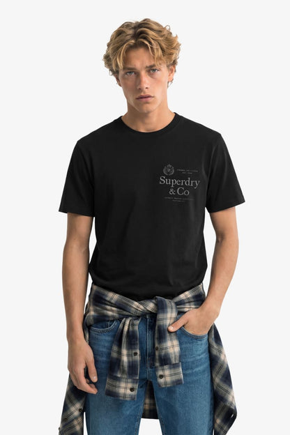 Superdry 1954 Company Relaxed Tee - Dark Navy
