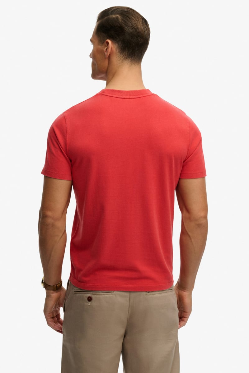 Superdry 1954 Company Relaxed Tee - Base Red
