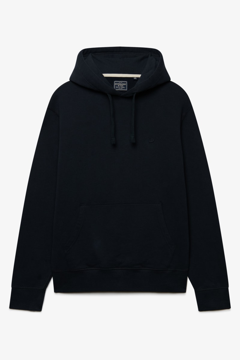 Superdry Essential Logo Hoodie in Dark Navy