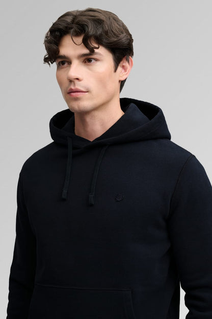 Superdry Essential Logo Hoodie in Dark Navy