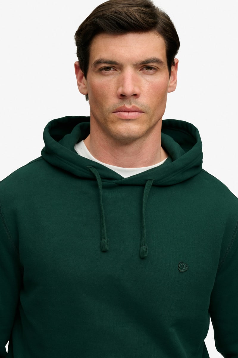 Superdry Essential SDCO Logo Hood - Varsity Green