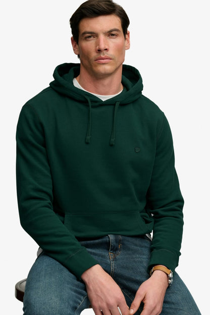 Superdry Essential SDCO Logo Hood - Varsity Green