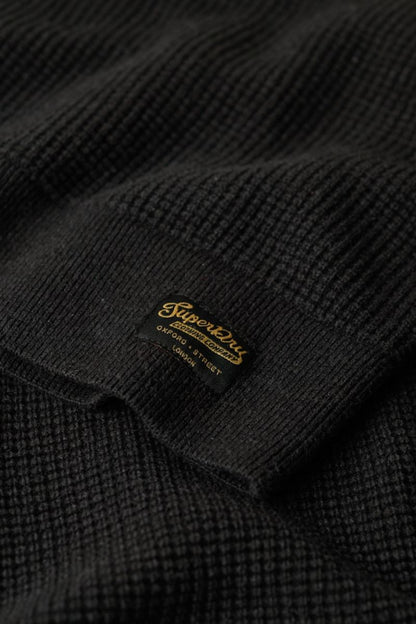 Superdry Textured Crew Knit Jumper (Size M)