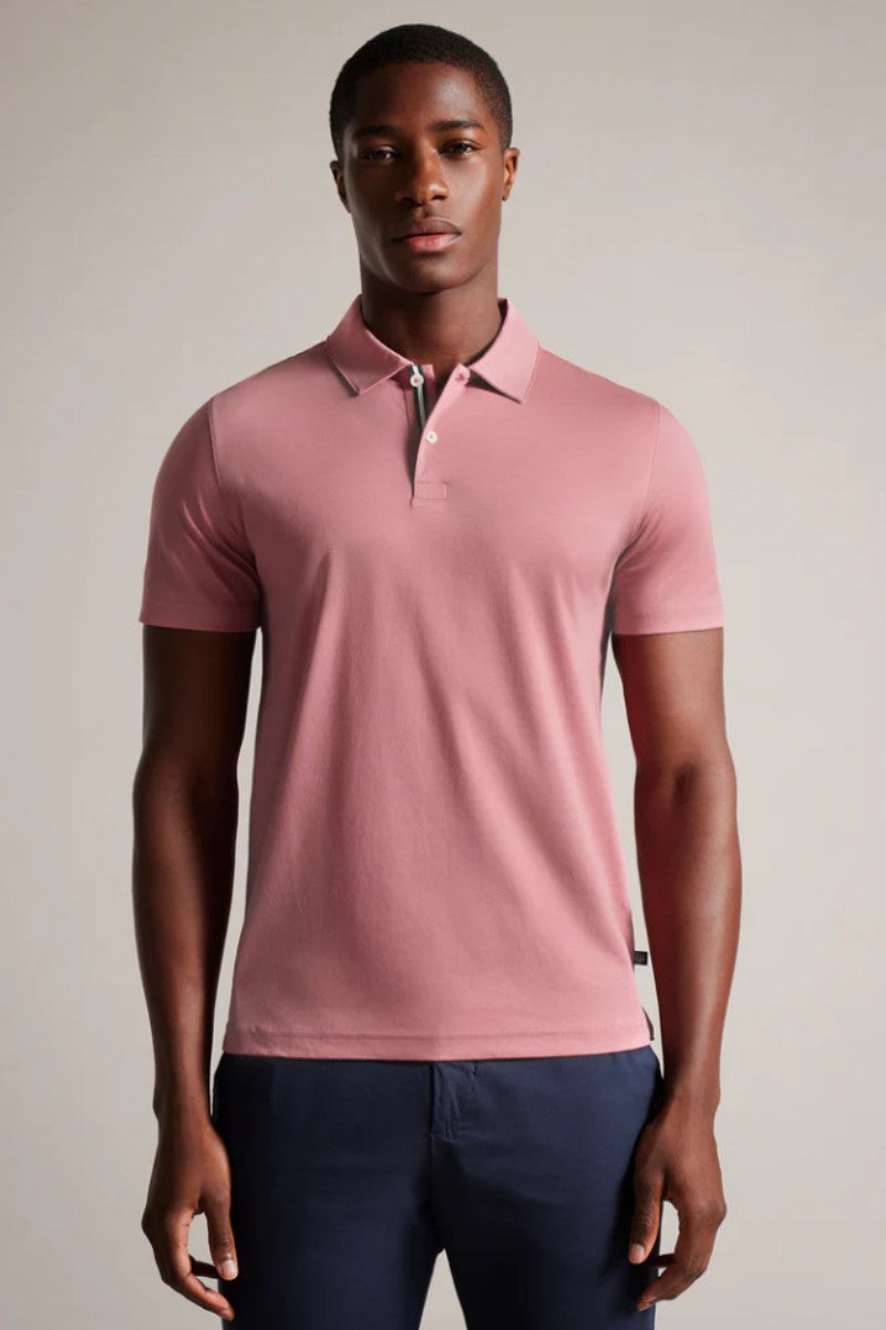 Ted Baker Pink Zeiter Polo Shirt (Size XL)
