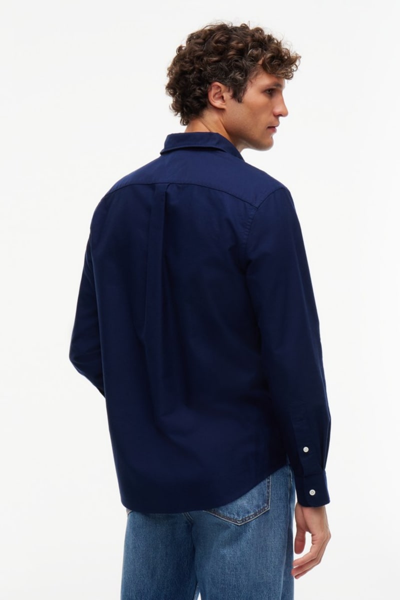 Tommy Hilfiger 35774 Regular Fit Heritage Oxford Shirt Carbon Navy