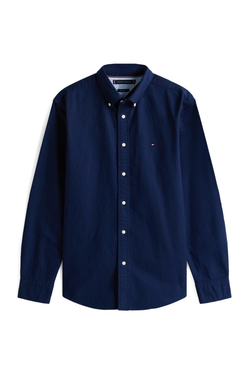 Tommy Hilfiger 35774 Regular Fit Heritage Oxford Shirt Carbon Navy
