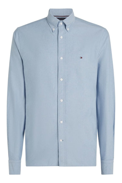 Tommy Hilfiger 35774 Regular Fit Heritage Oxford Shirt Aegean Sea