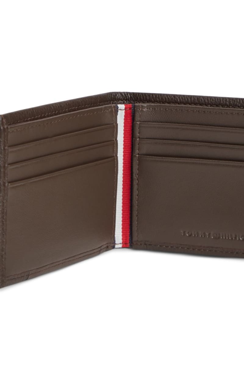 Tommy Hilfiger Corp Mini Card Wallet in Testa Di Moro