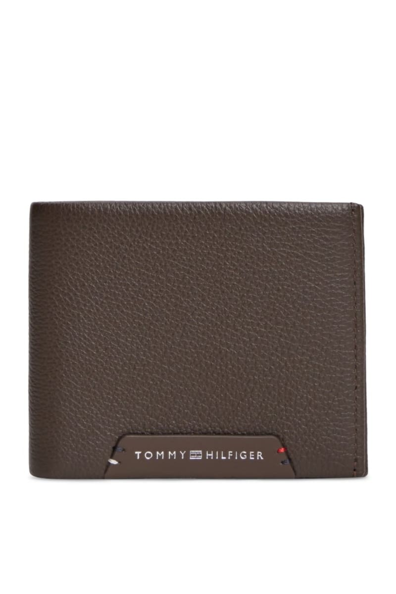Tommy Hilfiger Corp Mini Card Wallet in Testa Di Moro