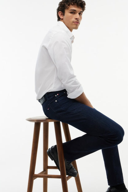 Tommy Hilfiger 44924 Denton Slim Straight Fit Jean Richard Blue