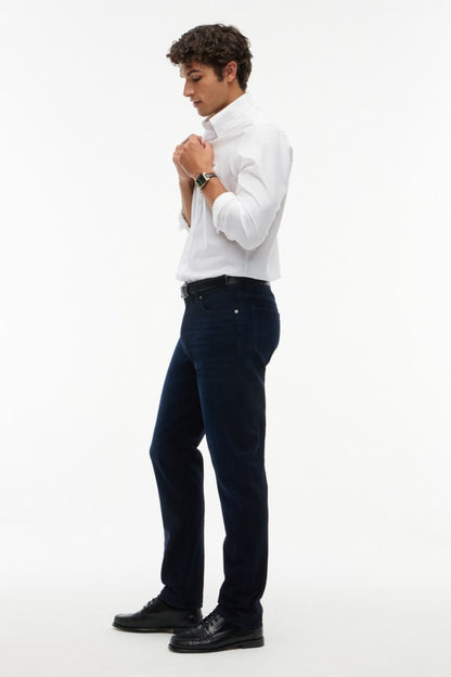 Tommy Hilfiger 44924 Denton Slim Straight Fit Jean Richard Blue