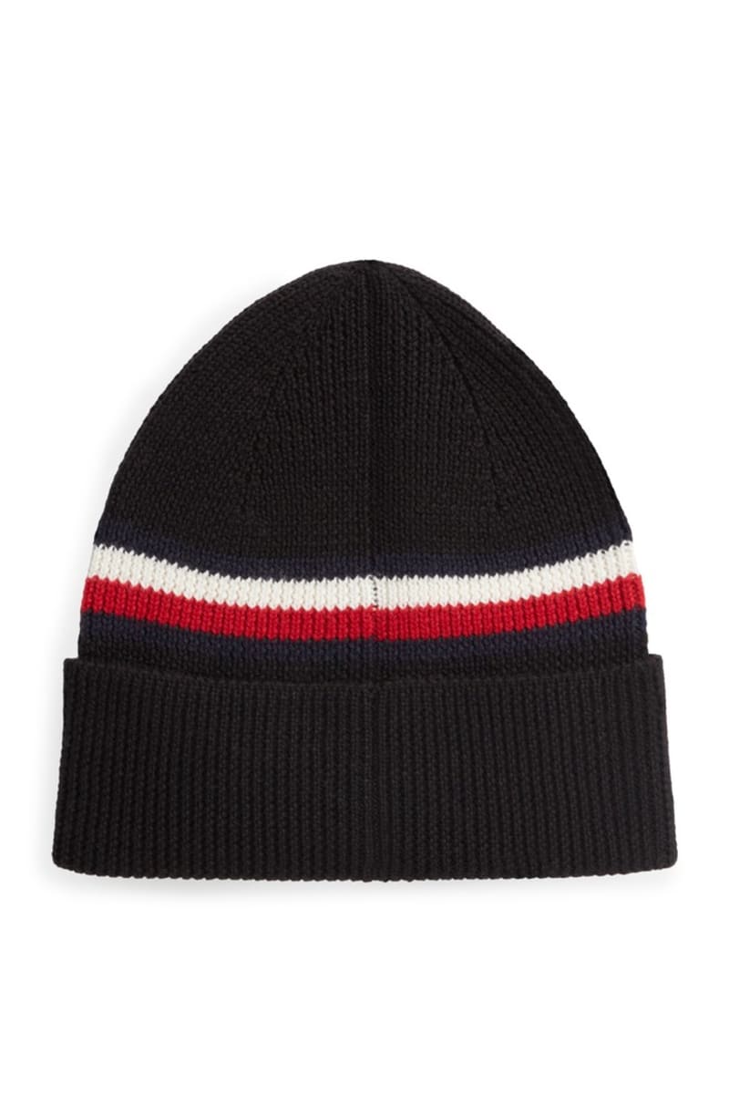 Tommy Hilfiger RWB Beanie in Black